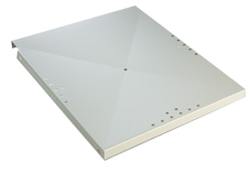 Hadrian | Embossed Bottom Shelf for Lockers | Relcross