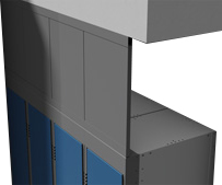 Hadrian | Lockers - Plenum Panels | Relcross