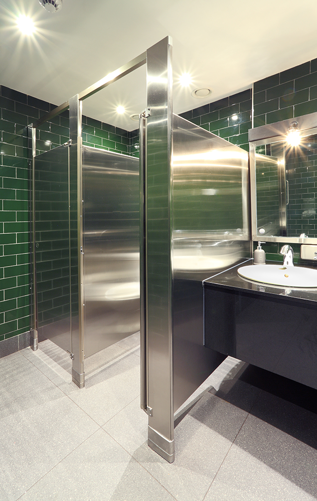Hadrian Elite Stainless Steel Cubicles